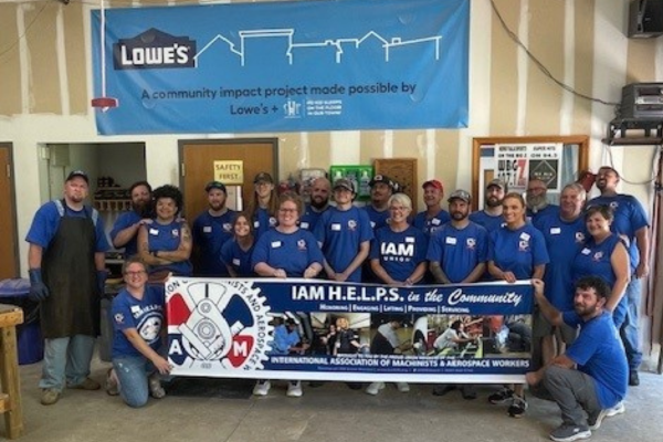 IAM District 9 Members Volunteer to Ensure Alton, Ill., Children Have Safe, Comfortable Beds