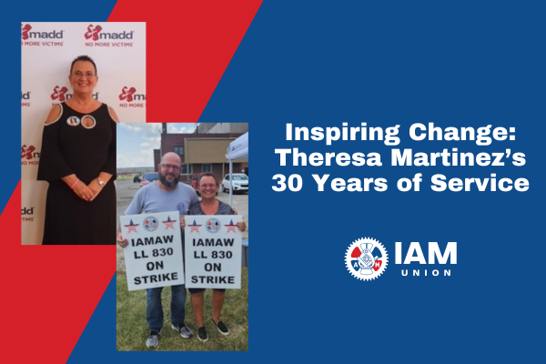Kentucky IAM Leader Celebrates 30 Years of Membership by Giving Back to Her Union and Her Community