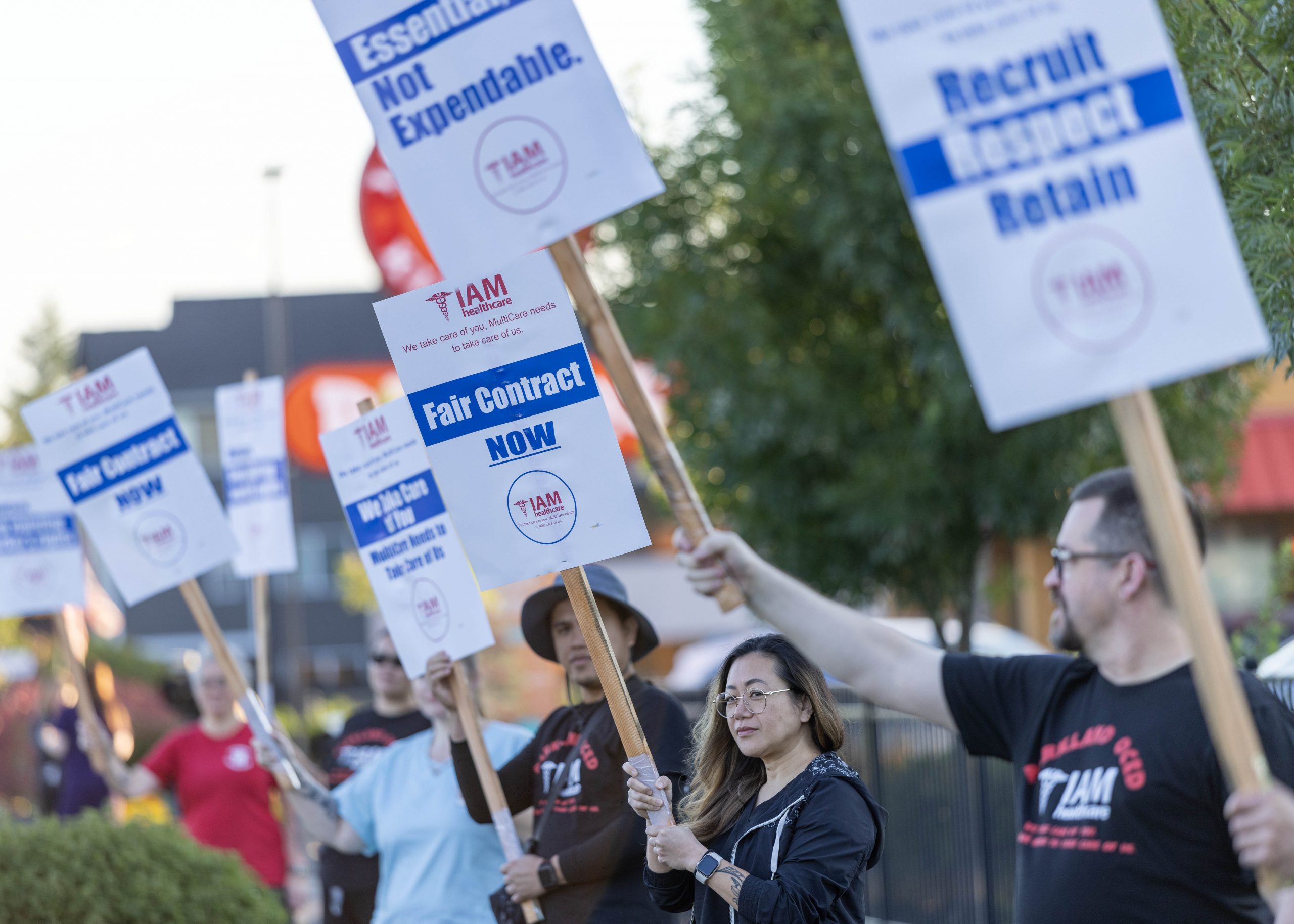 IAM District 160 Washington State Multicare Healthcare Professionals Begin Five-Day Strike for Safe Staffing, Fairness