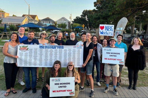 Norfolk Botanical Garden Employees Vote to Join IAM Union