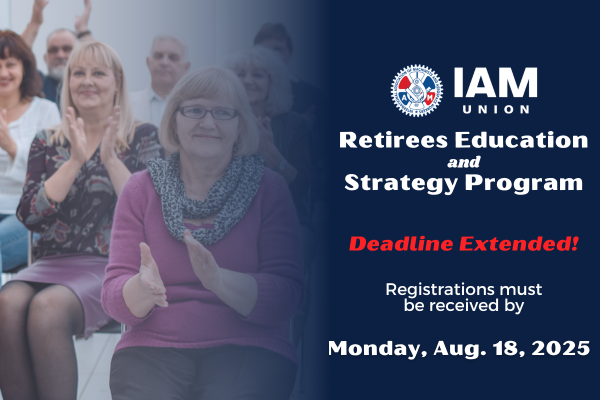Deadline Extended! Last Chance to Register for the September 2025 Retirees Education and Strategy Program