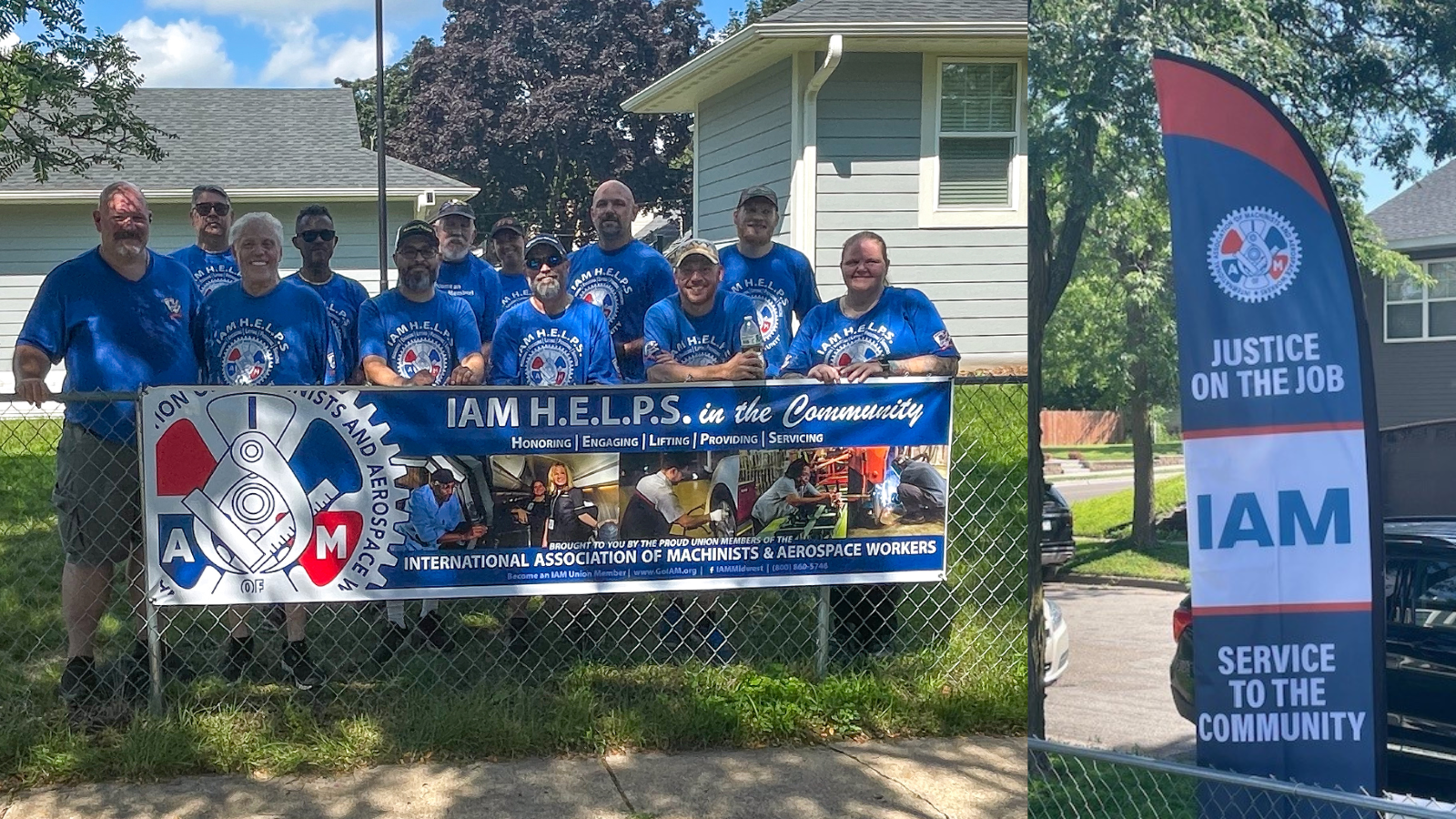 IAM District 77 Members Lend a Hand to Minnesota Veterans