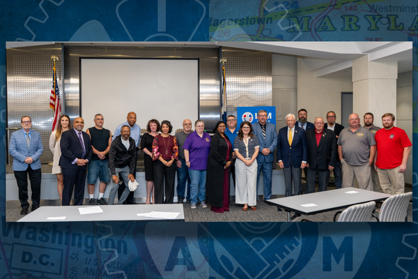 IAM Maryland and D.C. State Council Delegates Meet with Congressional Allies