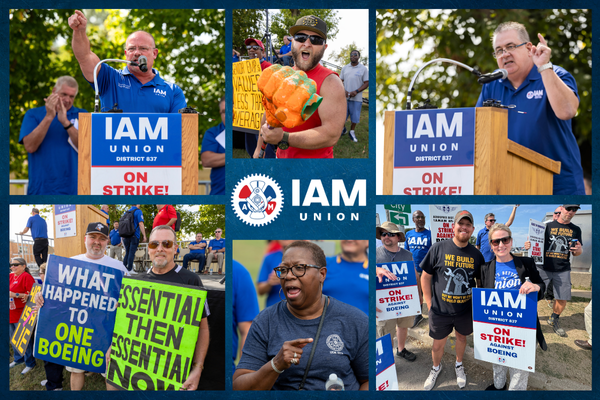 Solidarity on the Line: Labor Movement Rallies Behind Striking IAM Union Members at Boeing St. Louis