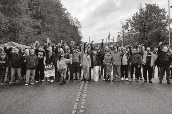 Everything on the Line Proud IAM Union: Proud IAM Union Members at Pratt & Whitney Hold Strong to Secure Jobs