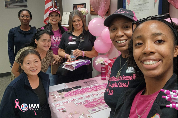 IAM Local 811 Women’s Committee Raises Breast Cancer Awareness