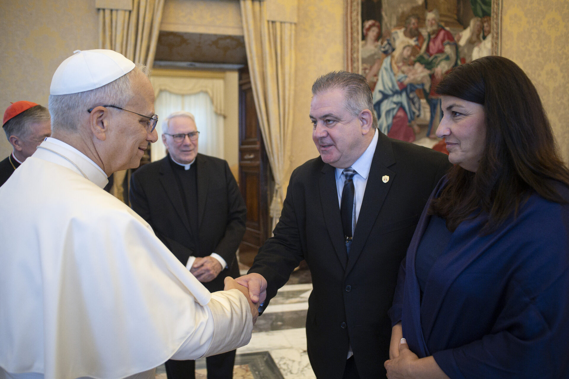 Faith, Solidarity, and Chicago Labor at the Vatican: Midwest GVP Sam Cicinelli Meets Pope Leo XIV