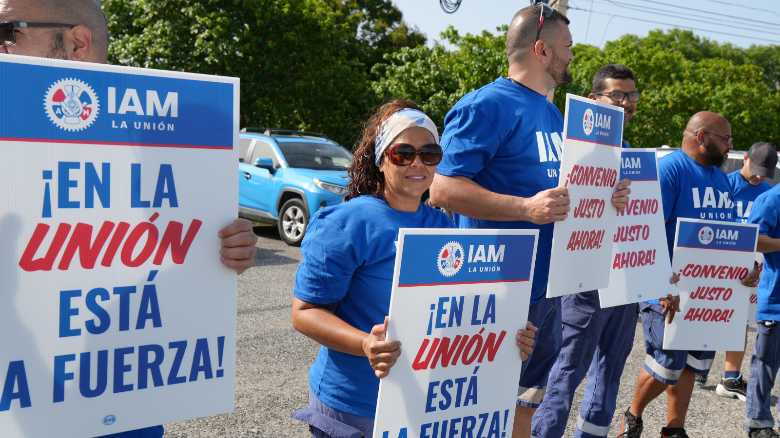 IAM Union Lufthansa Technik Workers in Puerto Rico Stay Strong and Reject Decertification Effort