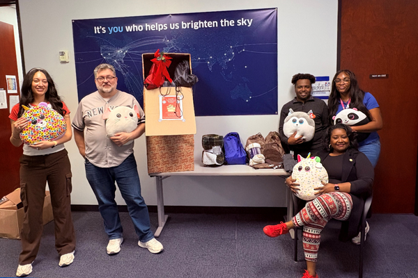 IAM Local 2198 Young Workers Committee Lead Winter Blanket Drive in Houston