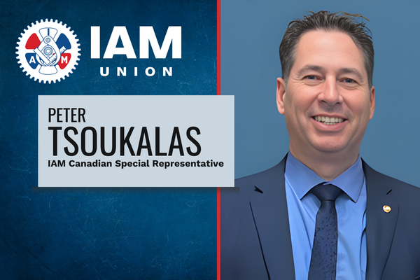 Peter Tsoukalas Appointed IAM Canadian Special Representative