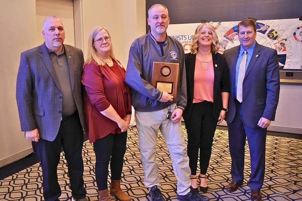 IAM Local 1746’s Howie Huestis Honored for Deep Commitment to East Hartford Community