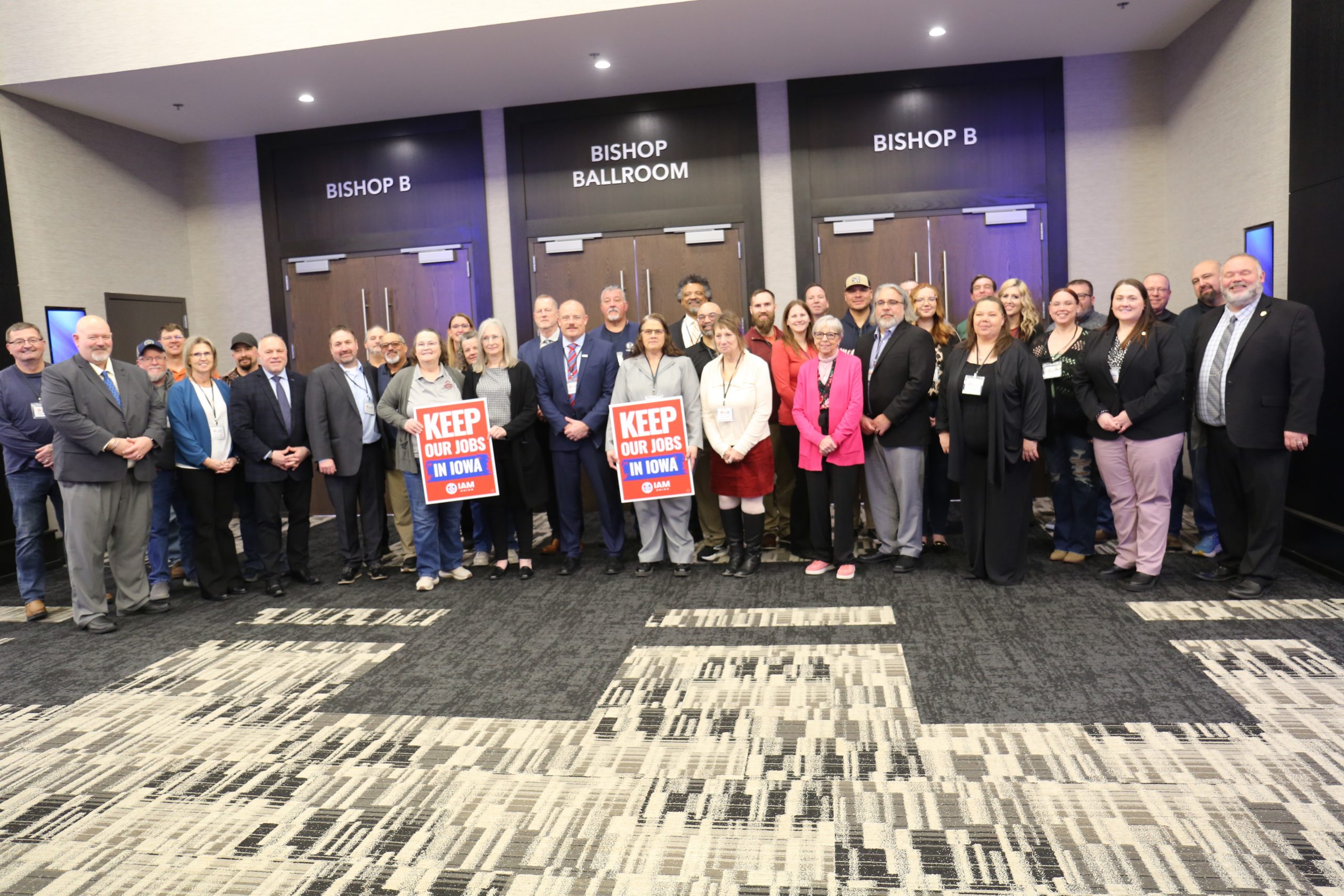 Iowa State Council Mobilizes as Members Rally for High-Stakes 2026 Elections