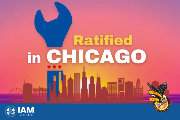 IAM Local 701 Members Ratify Strong New Agreement with Chicago Automobile Dealers Association