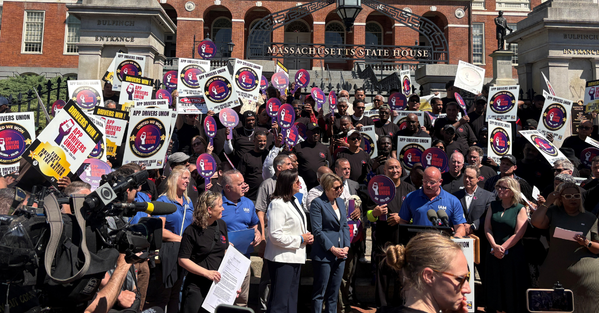 Massachusetts Rideshare Drivers Make History as App Drivers Union Becomes First Certified Union of Rideshare Drivers in U.S.