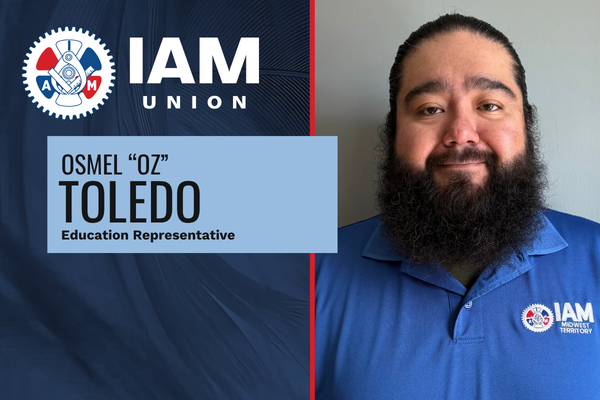 Osmel ‘Oz’ Toledo Appointed Education Representative at Winpisinger Center