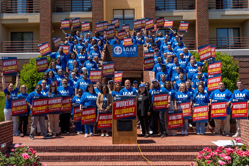 IAM Union Launches ‘Workers vs. Billionaires’ Campaign on 138th Birthday