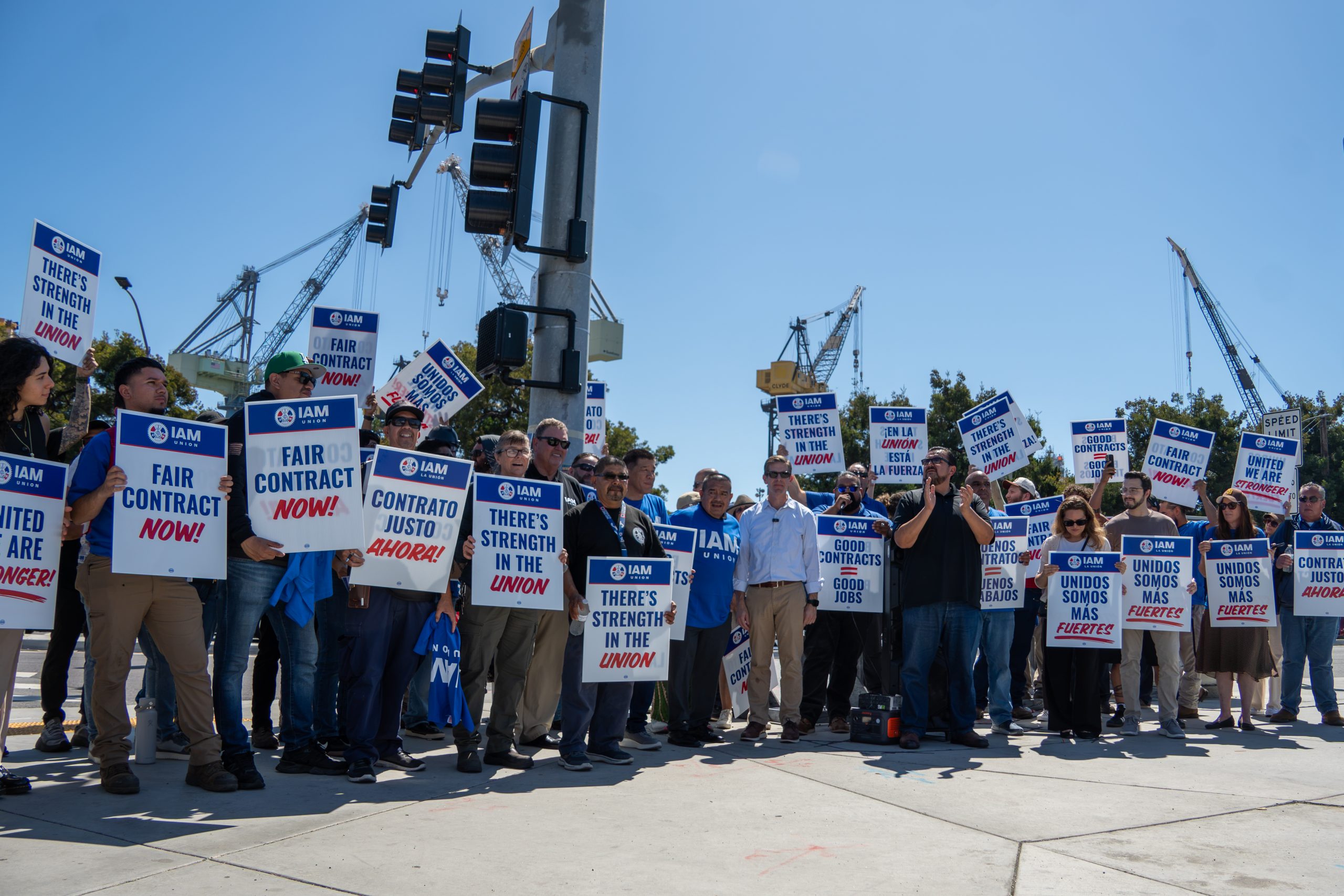 IAM NASSCO Workers Rally for Fair Contract, Build Momentum Ahead of Negotiations
