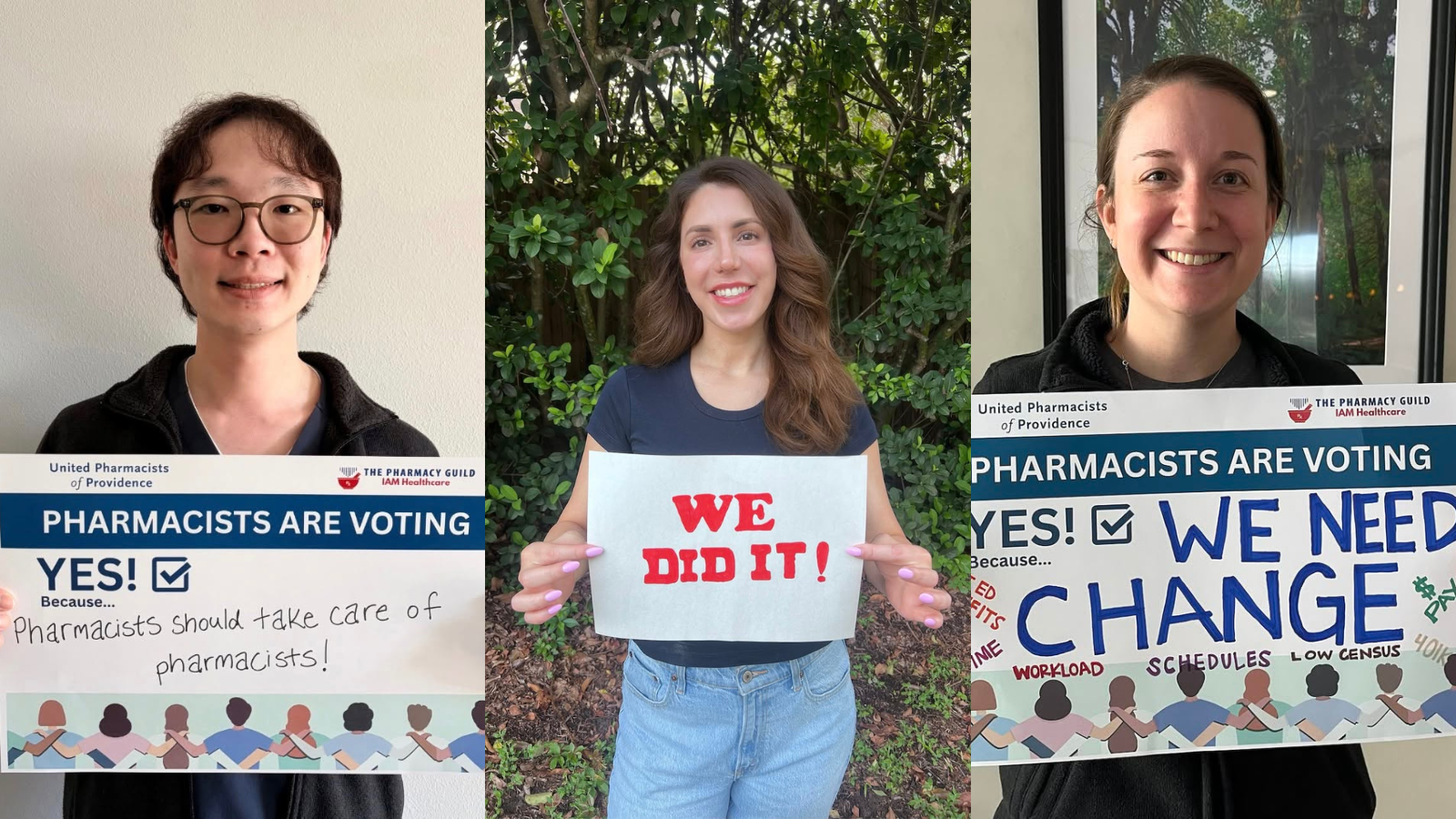 Hospital Pharmacists at Providence Win Election to Join The Pharmacy Guild/IAM in Washington State