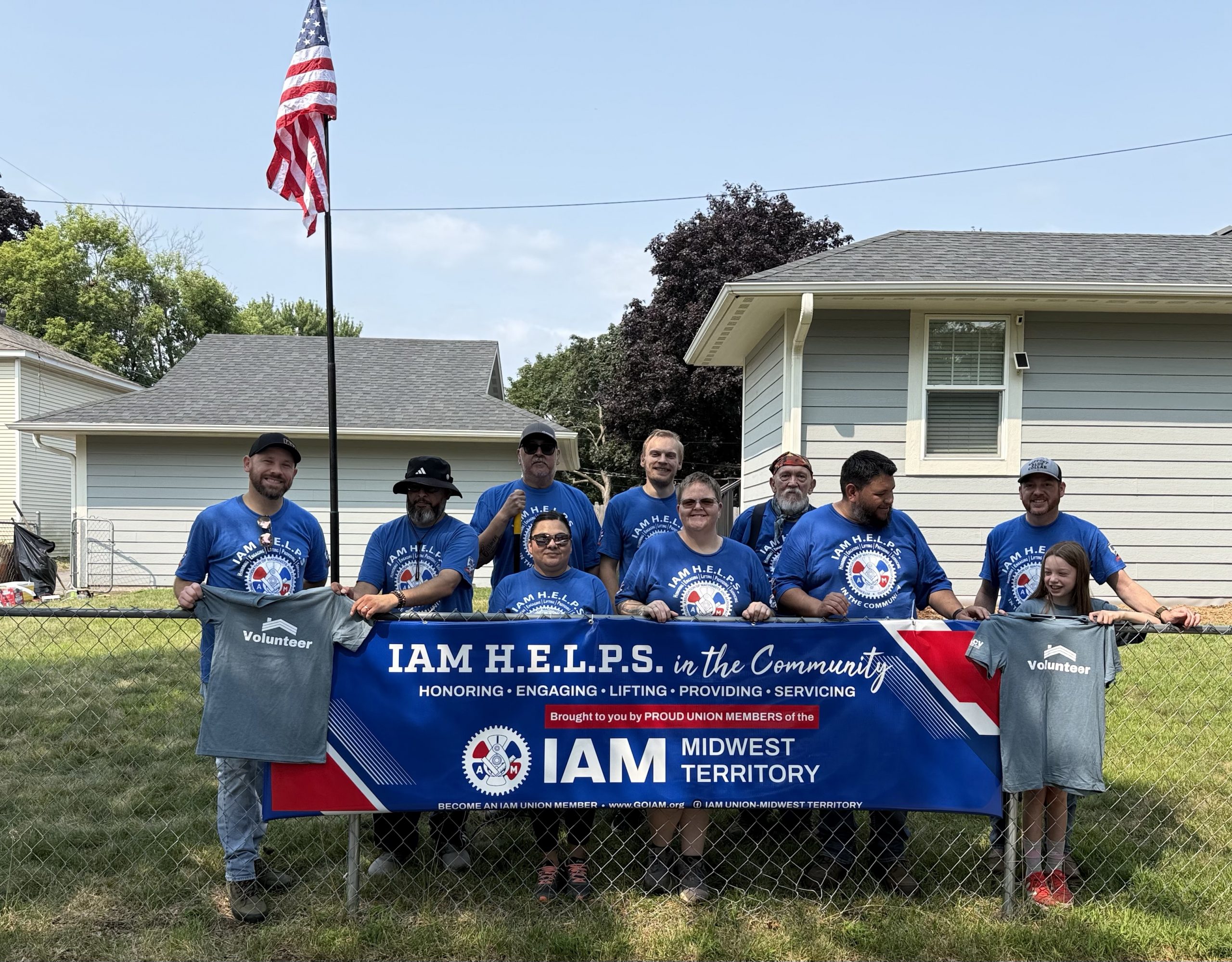 District 77 HELPS Volunteers Give Back to Minnesota Veterans