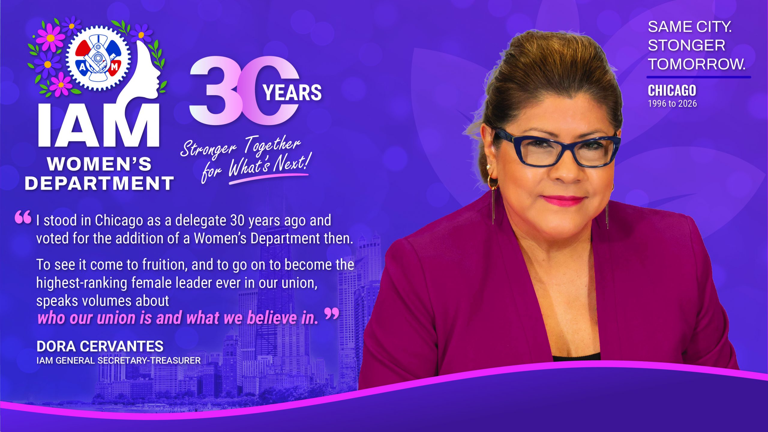 ‘Women Build This Union Every Day!’ IAM Union Celebrates 30th Founding Anniversary of Historic Women’s Department 