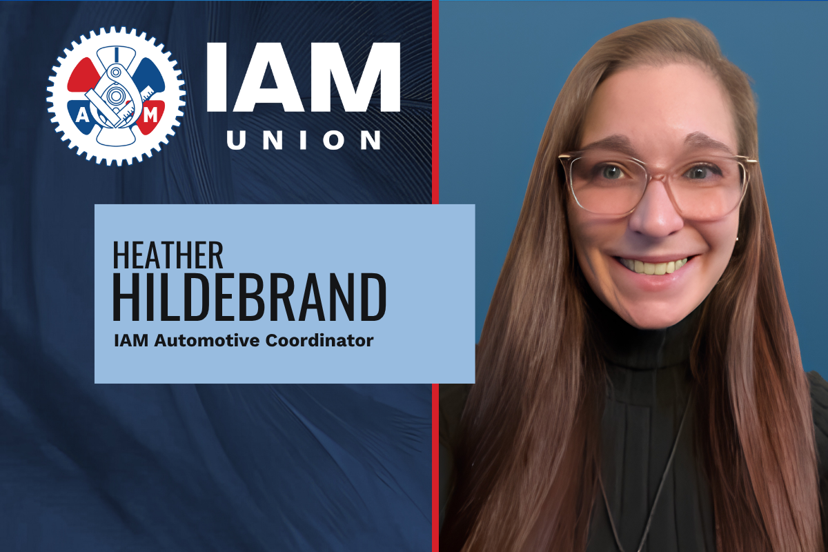 Heather Hildebrand Appointed IAM Automotive Coordinator