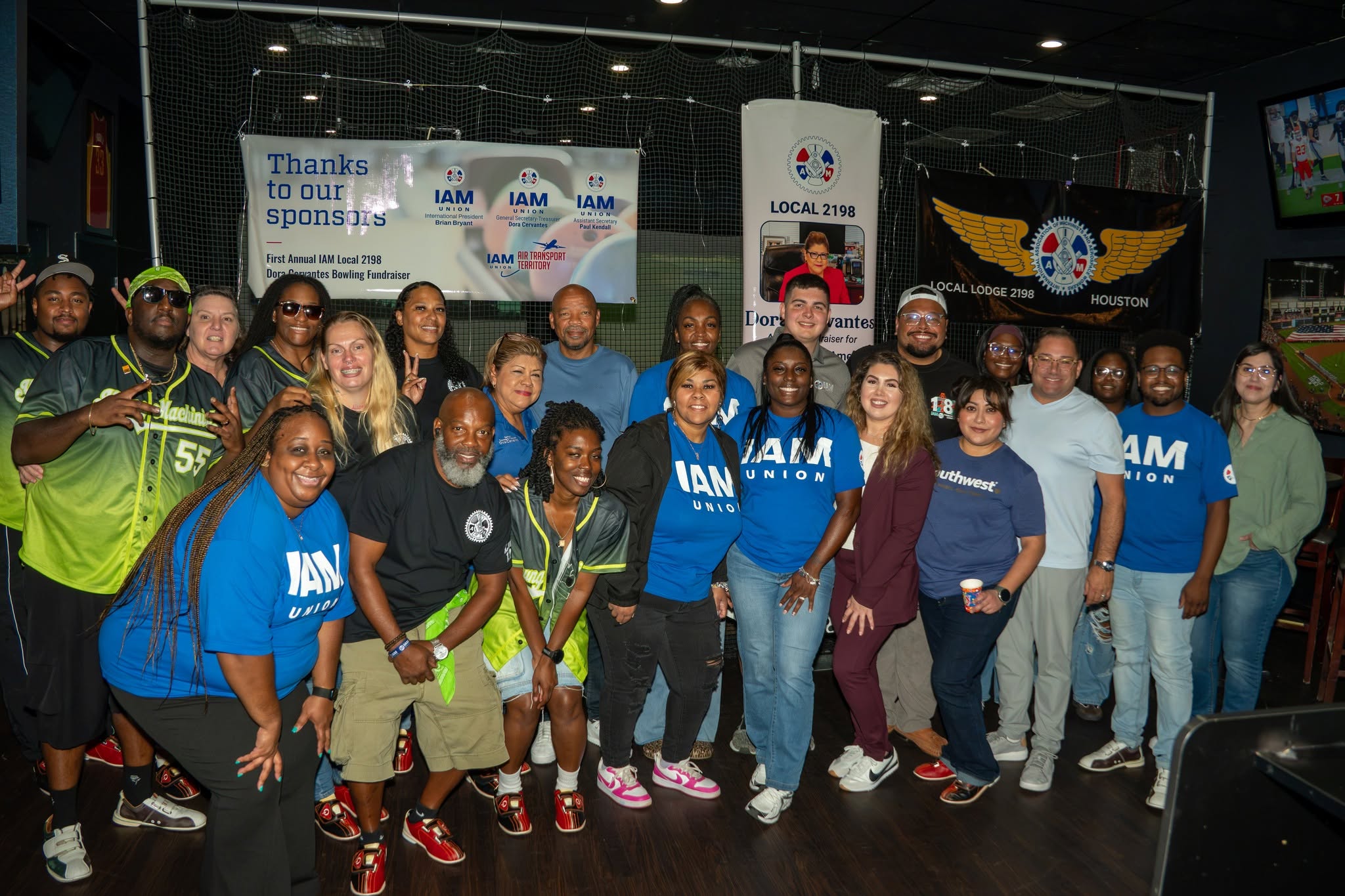 IAM Local 2198 Young Workers Continue Dora Cervantes Bowling Fundraiser Tradition for GDA | TLC